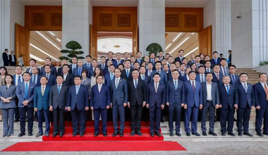9393体育参加越南总理范明政座谈会，共话中越绿色合作新机遇